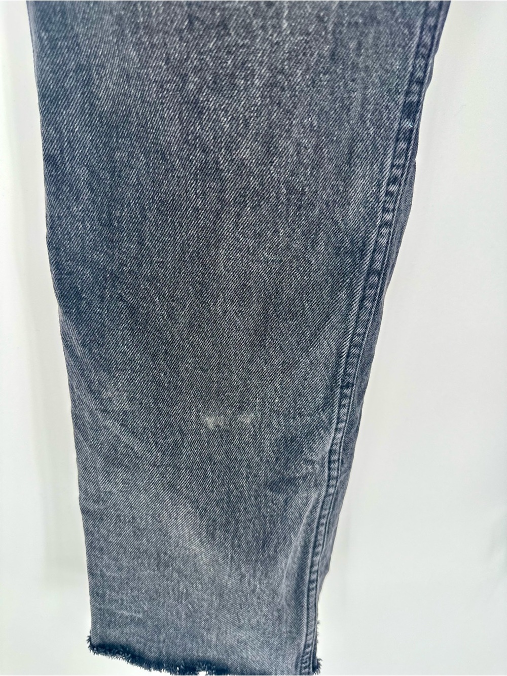 Abercrombie & Fitch Women’s Charcoal Straight Jeans High Rise 26 / 2L - Picture 5 of 7